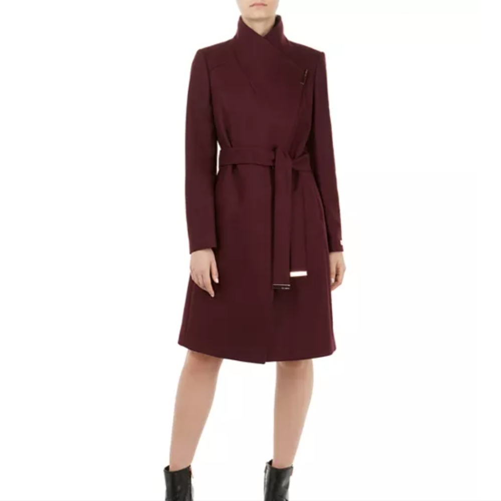 COPY - Black Ted Baker Sandra coat NWT